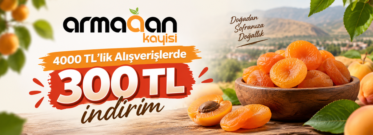 4000'tlye 300 TL İndirim