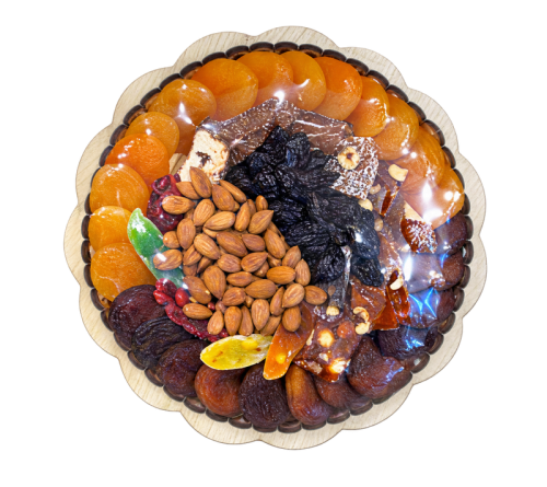 Yuvarlak 25cm Hediyelik Kayısı Paketi